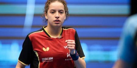 هنا جودة تتأهل إلى ربع نهائي بطولة الأبطال العالمية لتنس الطاولة بألمانيا