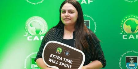 فيبي سمير صوت افتتاحية بطولة دوري أبطال إفريقيا للكرة النسائية في مصر