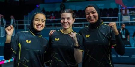 مصر تحرز ذهبية سيدات فرق تنس الطاولة بدورة التضامن الإسلامي