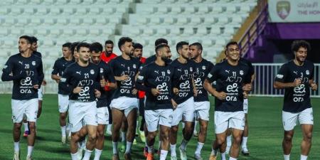 منتخب مصر يخوض تدريباته باستاد العين استعدادا لمواجهة أوزبكستان