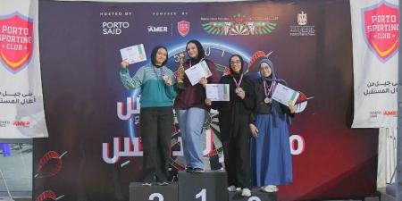 ختام ناجح لبطولة كأس مصر للدارتس بنادي بورتو ببورسعيد