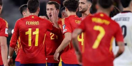 تشكيل منتخب إسبانيا ضد تركيا في تصفيات كأس العالم