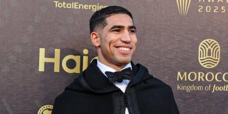 حكيمي: "آمل أن أفوز بالكرة الذهبية الأفريقية وأتمنى أن أكون جاهزا في الوقت القريب للمشاركة في 'الكان'"