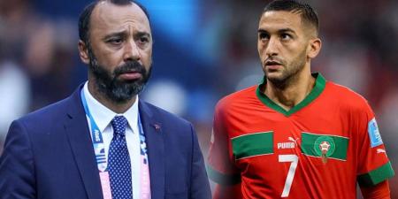 السكتيوي يرفض التعليق على أخبار استدعاء زياش للمشاركة في كأس العرب ويؤكد: "مجرد فتح باب النقاش سنقلل من قيمة هذا اللاعب"