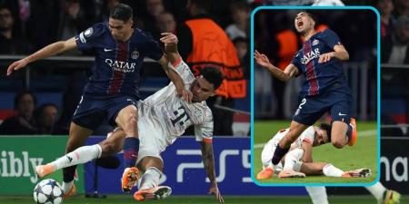 إيقاف لويس دياز 3 مباريات بعد تدخله القوي على أشرف حكيمي!