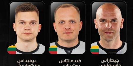 طاقم تحكيم ليتواني يقود نهائي دوري المرتبط لكرة السلة بين الأهلي والاتحاد السكندري