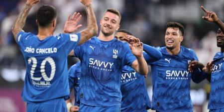 الهلال يقسو على الشرطة برباعية ويعزّز صدارته الآسيوية