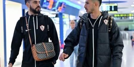 بعثة الزمالك تصل جوهانسبرج وتمكث في المطار ساعتين ترانزيت