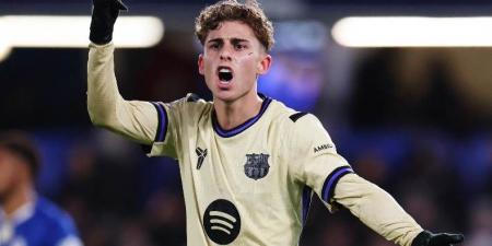 برشلونة يعلن إصابة فيرمين لوبيز ومدة غيابه