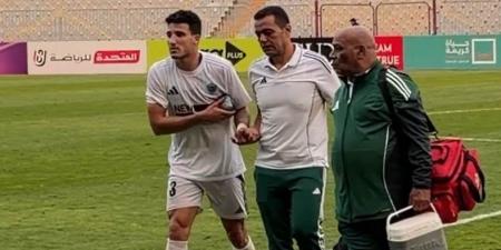 الأشعة تثبت إصابة مدافع غزل المحلة بكدمة في الكاحل "خاص"