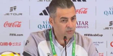 مدرب منتخب فلسطين: تونس سيندفع هجوميًا أمامنا لتعويض خسارة سوريا