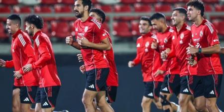 الأهلي يستأنف تدريباته استعدادًا لمواجهة إنبي بكأس عاصمة مصر