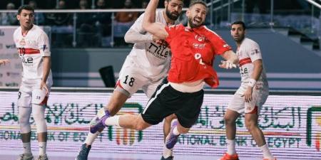الأهلي يلاقي الزمالك في قمة دوري محترفي اليد.. اليوم