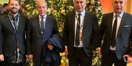 وصول حسام وإبراهيم حسن لحفل سحب قرعة كأس العالم 2026 بأمريكا