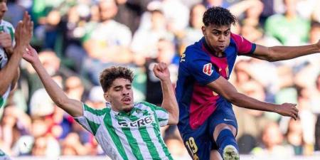 موعد مباراة ريال بيتيس ضد برشلونة في الدوري الإسباني