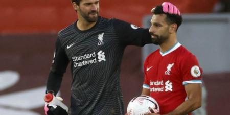 أليسون: صلاح أسطورة وأتمنى حل أزمته مع النادي