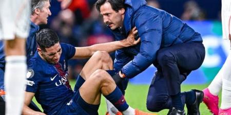 حكيمي يعود إلى المغرب لاستكمال التأهيل استعدادا لأمم إفريقيا