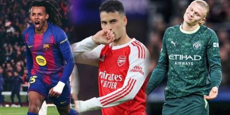 ترتيب دوري أبطال أوروبا.. نقطة واحدة تكفي أرسنال للتأهل إلى ثمن النهائي وبرشلونة يقترب من "طوب 8"