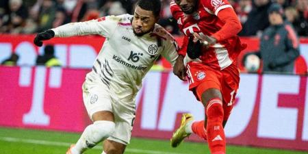 بايرن ميونيخ يتعادل مع ماينز في الدوري الألماني