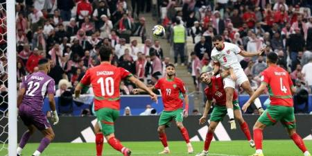 بعد مباراة مثيرة.. منتخب المغرب يٌتوج بكأس العرب بالفوز على الأردن بثلاثية
