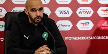 الركراكي: "العمل منذ 2022 ركّز على تغيير العقلية من مجرد المشاركة إلى التتويج والنهضة الحالية إيجابية وليست ضغطًا على اللاعبين"