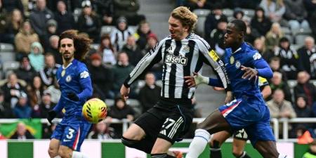 تشيلسي يتعادل مع نيوكاسل في الدوري الإنجليزي