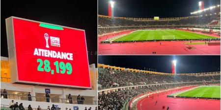 "كان المغرب 2025"/ أزيد من 28 ألف متفرج حضروا لمتابعة مباراة مصر وزيمبابوي بملعب أكادير