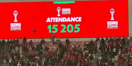 "كان المغرب"/ أزيد من 15 ألف متفرج حضروا لمتابعة مباراة تونس وتنزانيا في الملعب الأولمبي بالرباط
