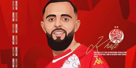 الوداد يعلن تعاقده رسميا مع نبيل خالي في صفقة انتقال حر