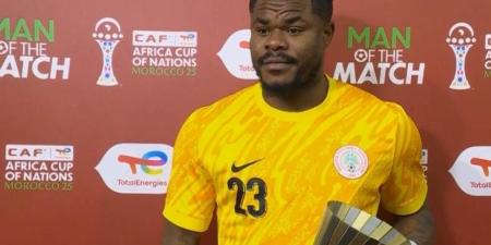 حارس نيجيريا بعد الفوز بالمركز الثالث: هدفنا كان النهائي.. واستغللنا الفرصة أمام مصر