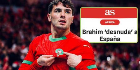صحيفة "آس": "براهيم دياز 'يحرج' إسبانيا ويثبت صحة اختياره اللعب للمغرب"