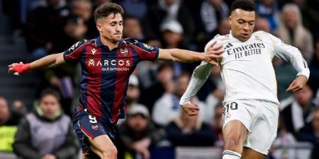 ريال مدريد يستعيد نغمة الانتصارات بثنائية في شباك ليفانتي