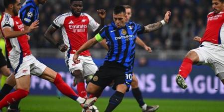 كيف تشاهد البث المباشر لمباراة أرسنال وإنتر ميلان في دوري أبطال أوروبا؟