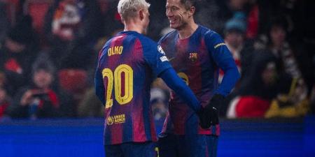 برشلونة يفوز على سلافيا براج برباعية ويتمسك بآماله بدوري أبطال أوروبا