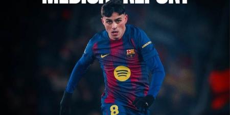 ضربة.. برشلونة يعلن طبيعة إصابة بيدري ومدة غيابه