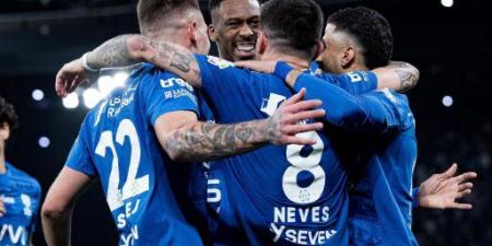 بطل الشتاء… الهلال يقسو على الفيحاء برباعية في روشن