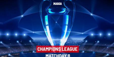 Champions League 2025/26 Matchday 8 LIVE: Latest news and updates