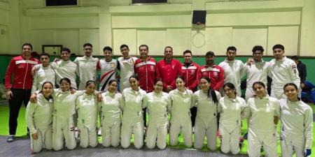 قائمة منتخب مصر بكأس العالم لسيف المبارزة للناشئين والشباب بالقاهرة