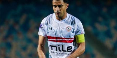 حسم موقف عمر جابر من لقاء الزمالك والمصري بالكونفدرالية