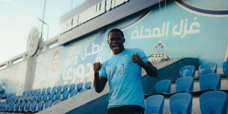 غزل المحلة يستبعد سعيدي كيبو من مواجهة طلائع الجيش بسبب نزلة برد