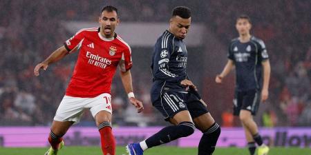 رسميا/ جنون كرة القدم.. ريال مدريد يواجه بنفيكا مجددا في الملحق المؤهل لثمن نهائي دوري الأبطال