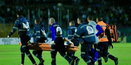 باهر المحمدي يُعلن إصابته بكسر في الترقوة بمباراة المصري والزمالك