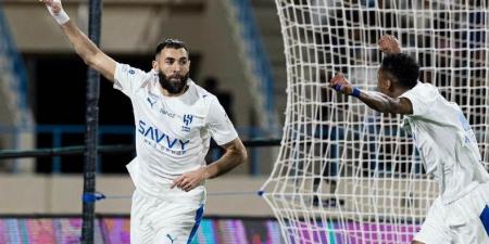 أول مشاركة = هاتريك.. كريم بنزيما يتوهج بثلاثية أمام الأخدود بدوري روشن