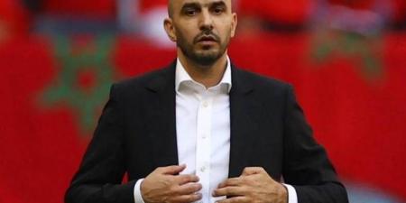 وليد الركراكي يقدم استقالته من تدريب المغرب بعد خسارة نهائي أمم إفريقيا