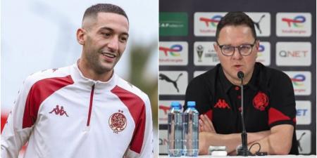 بنهاشم: "زياش لاعب مهم ويتدرب جيدا لكننا سنتخذ أفضل قرار للفريق في الوقت المناسب"