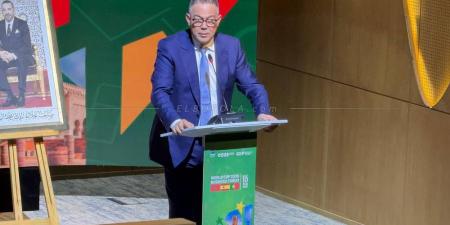 لقجع: "نجاح المملكة في تنظيم الكان هي مرحلة ضمن مسار يقودها لتنظيم تظاهرات رياضية كبرى"