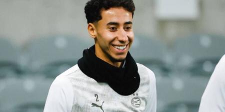 بعد تعافيه من الإصابة.. أنس صلاح الدين يعود إلى تداريب آيندهوفن ومشاركته غدا أمام هيرنفين واردة