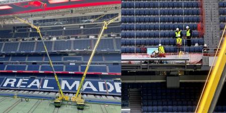 ريال مدريد يوافق على تركيب شاشة LED جديدة في ملعب سانتياغو برنابيو