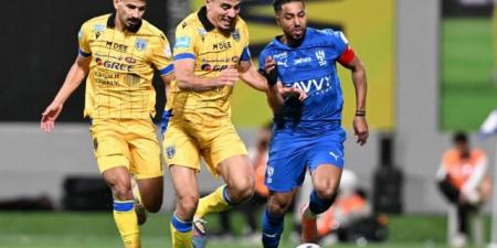 الهلال يتعثر أمام التعاون في دوري روشن