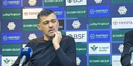 كونسيساو: لم نستحق الفوز على الحزم.. وسندافع عن لقب الدوري